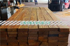 晋城菠萝格木材褐色污染原因及防备、处理办法
